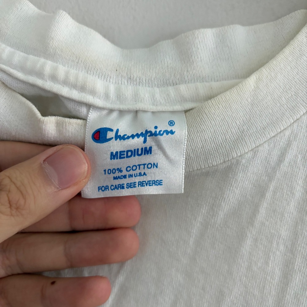 Champion 1994 US Olympic Festival White Graphic T-Shirt Mens Medium USA - Picture 3 of 6